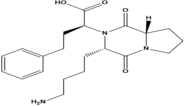 Lisinopril EP Impurity C / Lisinopril USP Related Compound A / Lisinopril (S,S,S)-Diketopiperazine